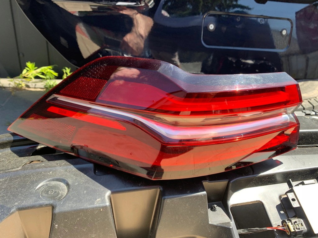 фото №7, Kompletny задняя крышка багажника бампер лампы балка направляющая бампера bmw 5 g60 416