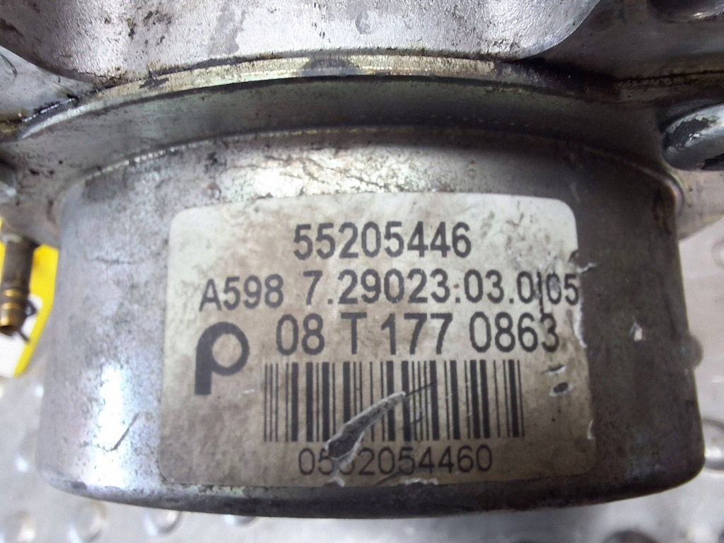 фото №5, Насос вакуум 55205446 alfa romeo 159 brera spider mito 1.6 d m-jet