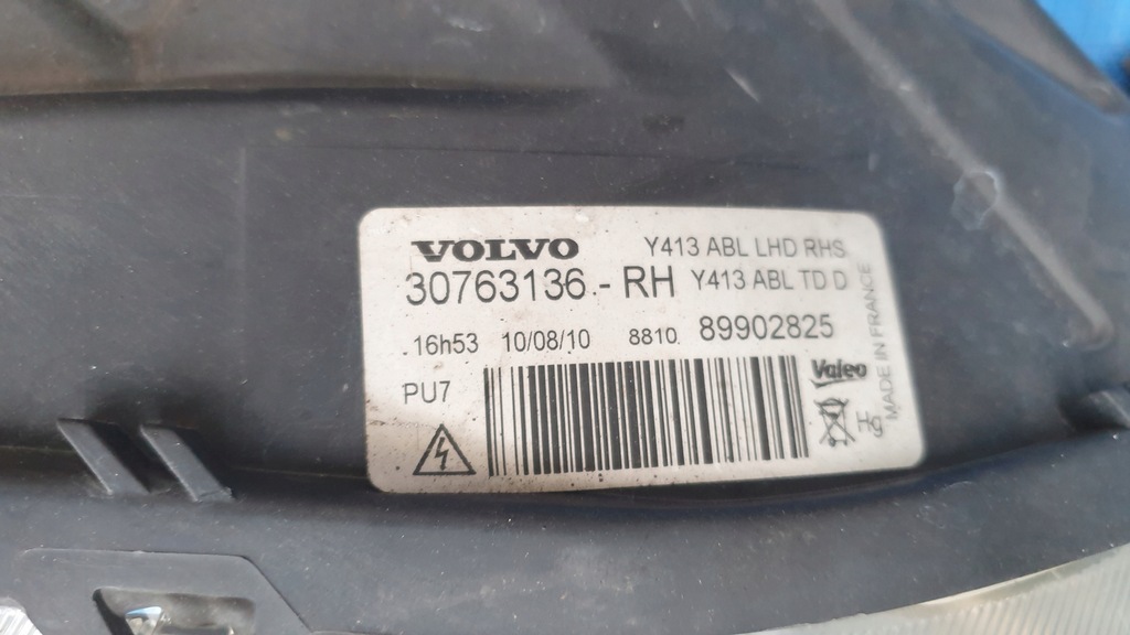 фото №6, Volvo xc60 1 i 08 лампа перед передняя правая ксенон