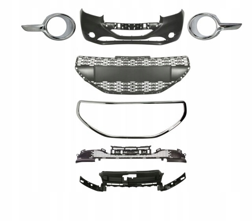 фото №1, Peugeot 208 бампер kompletny + капот