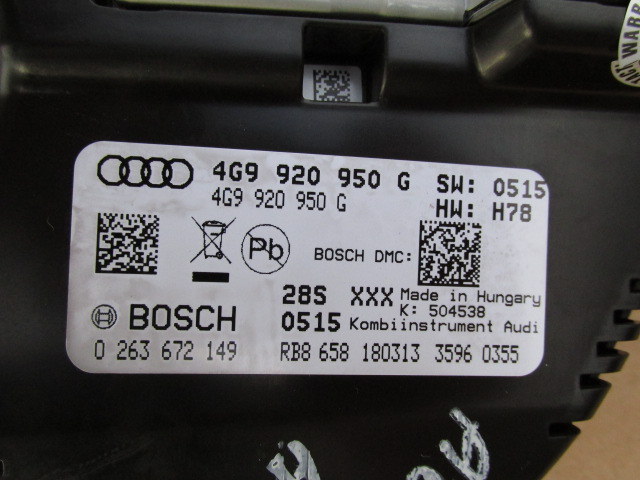 фото №13, Audi a6 c7 allroad 3.0 tdi 204km набор стартовый бортовой компьютер 4g0907311e