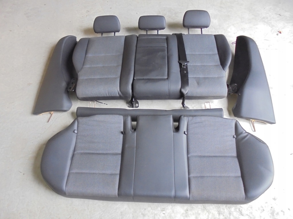 фото №7, Mercedes c klasa w204 lift sedan комплект сидений заднее сиденье обшивки подлокотник