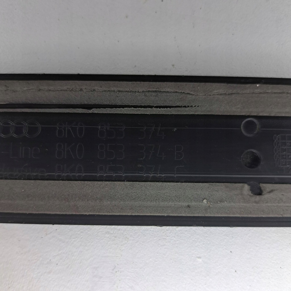 фото №8, Audi a4 s4 b8 8k права молдинг поріг передня 8k0853374