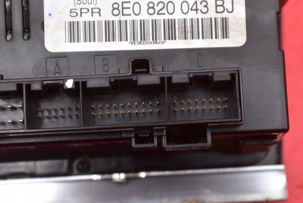 фото №8, Панель управление обдув кондиционер 8e0820043bj audi a4 b7 04-08