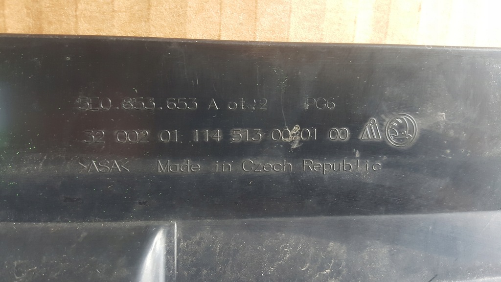 фото №12, Skoda оригинальный номер 5e0853653a решётка радиатора решётка радиатора octavia iii rs lift