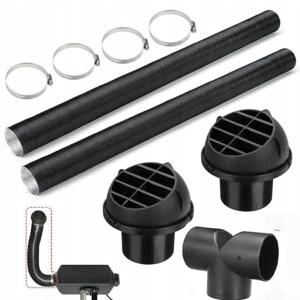 фото №1, 75 mm труба набір rur do обігрівача автомобільний do webasto eberspacher