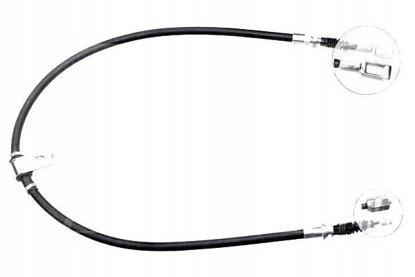 фото №1, A.b.s. трос гальма ручного nissan cabstar 06-08