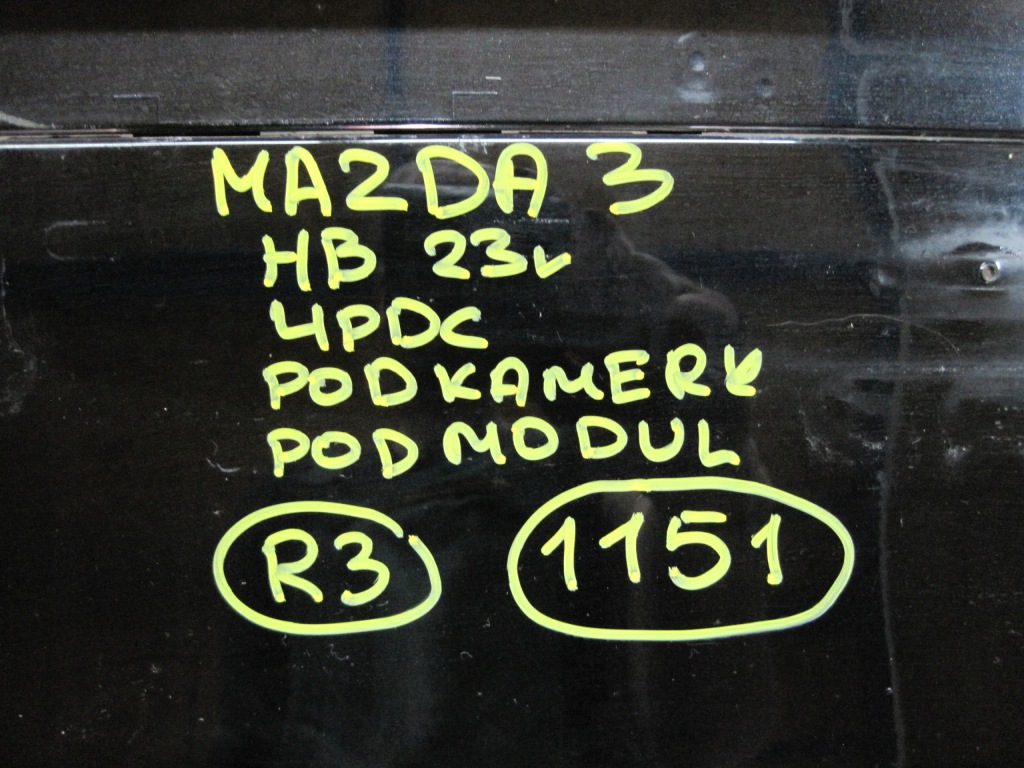 Бампер mazda 3 iii hb 4 pdc iv задняя задний в Украине