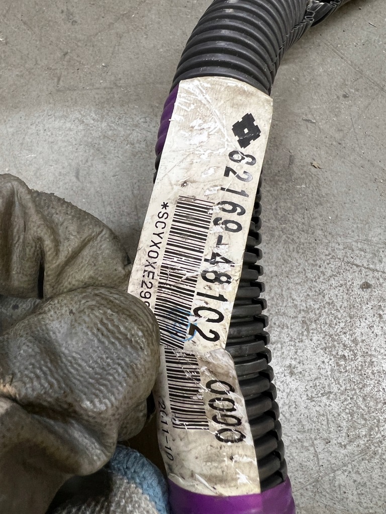 фото №11, Жгут шланг тока гибрид hybrid lexus rx iii 3 rx450 450h