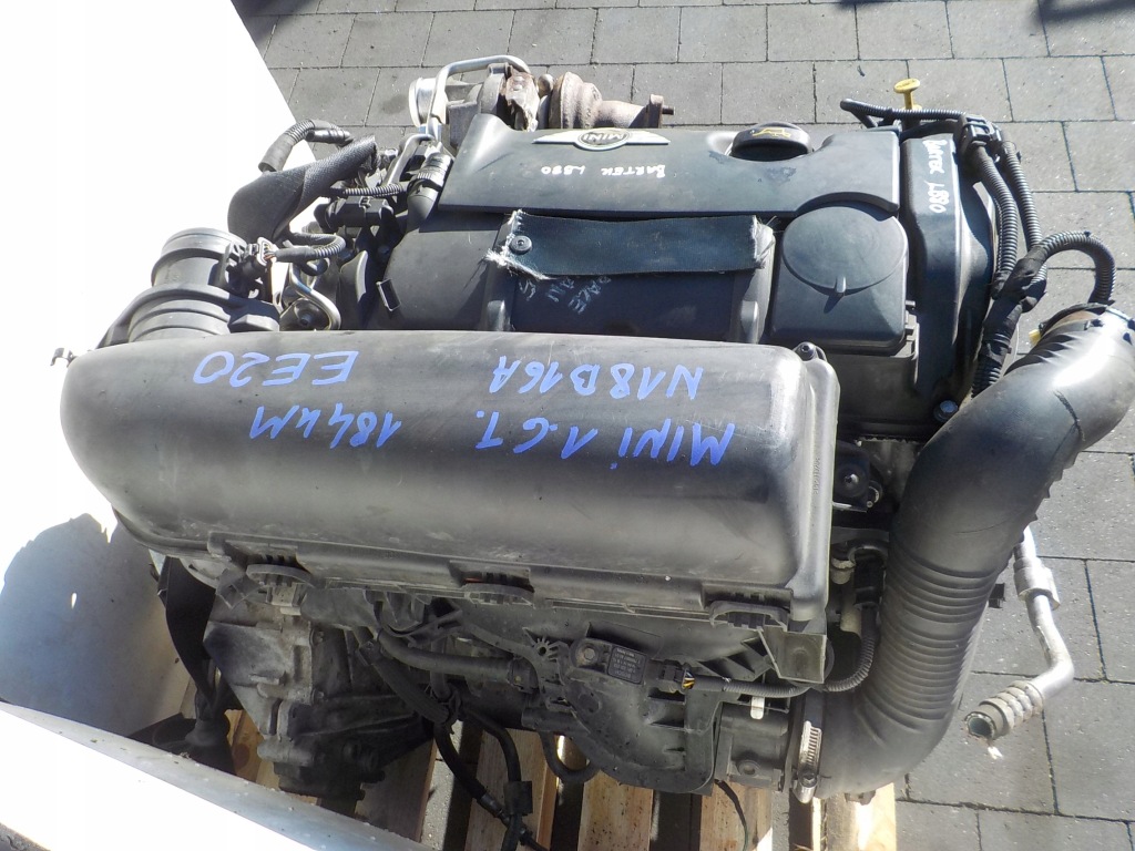 Mini cooper s r56 14r 1.6 turbo 184km двигатель n18b16a комплектный  film с Разборки