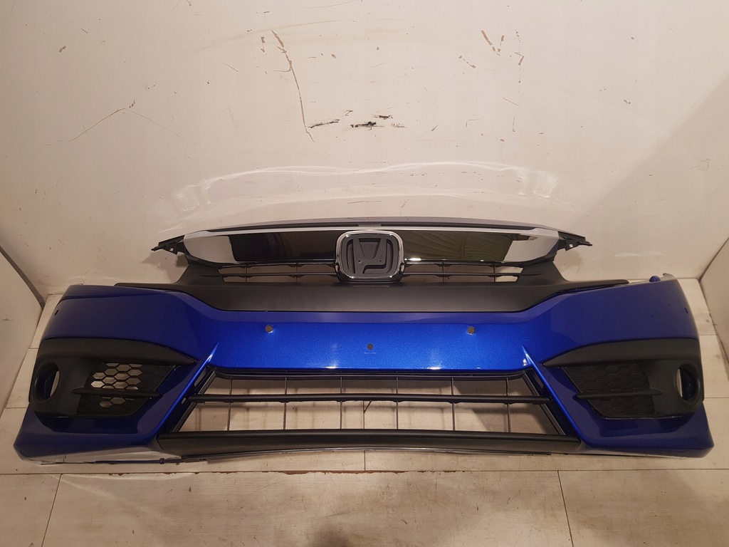 фото №6, Бампер передній решітка радіатора значок накладки sedan honda civic 10 x 16-19 sedan