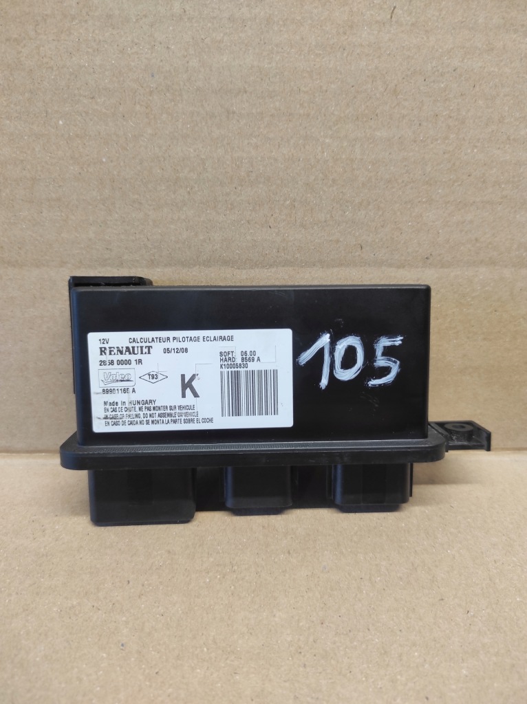 фото №1, Модуль блок керування лампа ксенон renault laguna iii 285800001r