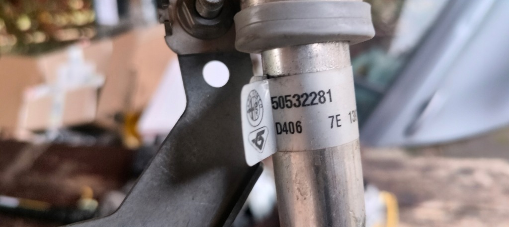 фото №3, Шланг кондиціонера 50532281 alfa romeo giulia