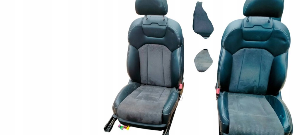 Audi q7 ii 4m 15-19 сиденья заднее сиденье комплект кожа alcantara s-line 7-местная в Украине