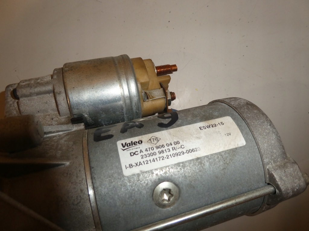 фото №7, Стартер 233009813r renault master iv автоматическая коробка передач