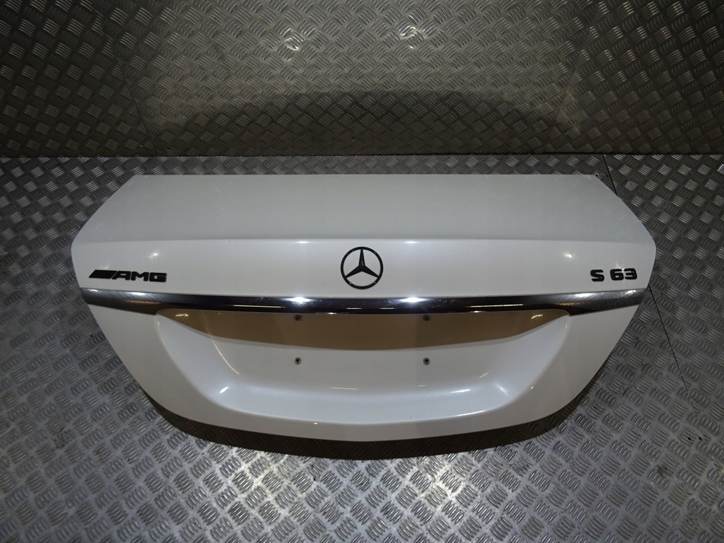 фото №7, Mercedes w222 6.3 amg крышка багажника задняя задняя 799