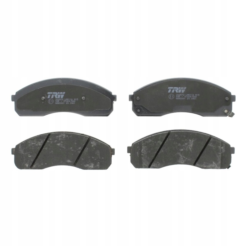 фото №16, Гальмівні колодки гальмівні trw gdb3301