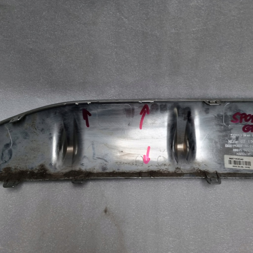 фото №15, Kia sportage v gt gt-line бампер задня задній хром 86671-r2ca0