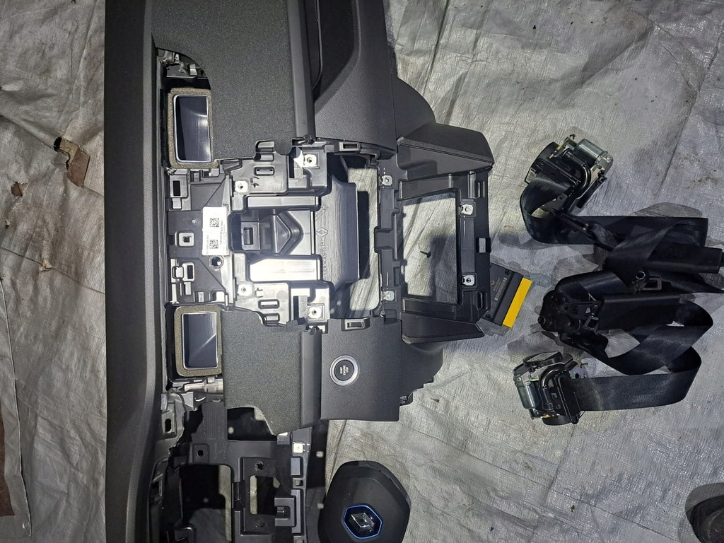 фото №13, Renault zoe 2 ii приборная панель консоль подушка безопасности подушка водителя пассажира ремни