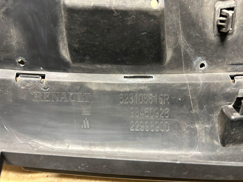 фото №8, Решётка радиатора решётка радиатора радиатора w бампер перед opel vivaro b ii 14r oryg 623105615r