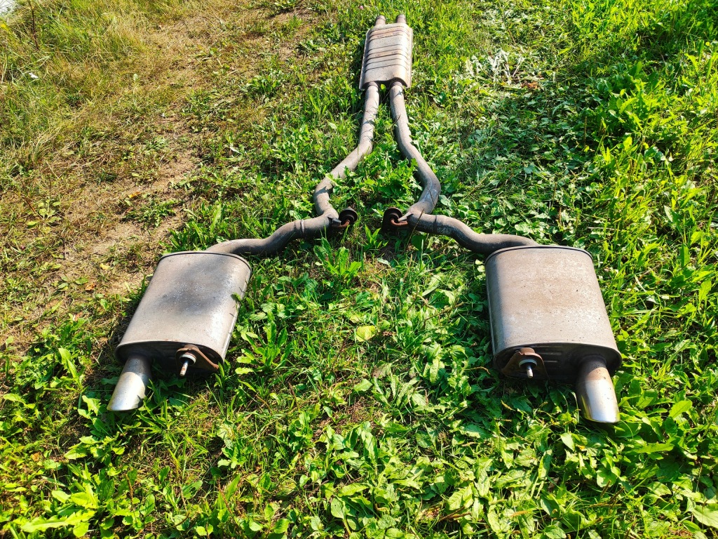 фото №1, Ford mustang vi выхлоп гаситель наконечник 5.0 gt средний труба flowmaster