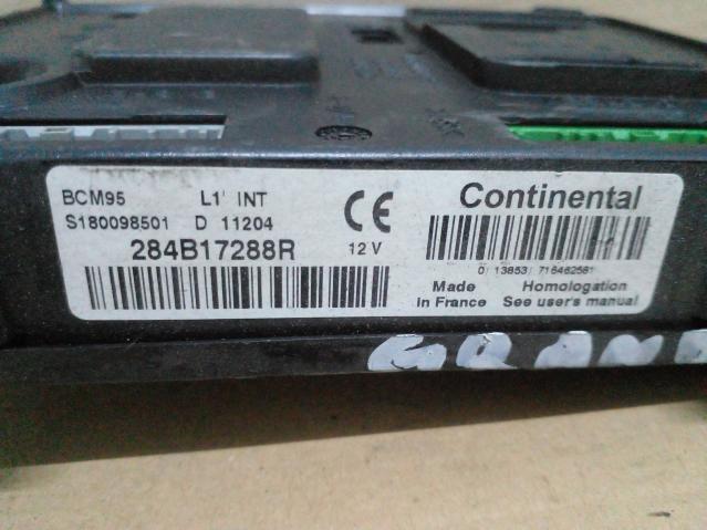 фото №2, Модуль bcm renault scenic iii 1.4 tce 284b17288r