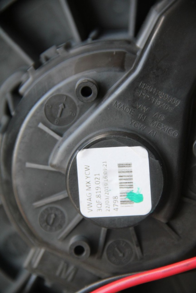 фото №11, Отопитель перед vw atlas se 3qf816005g