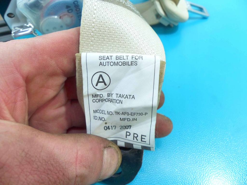 фото №9, Pas безопасности правый ty lexus ls iv 06-12