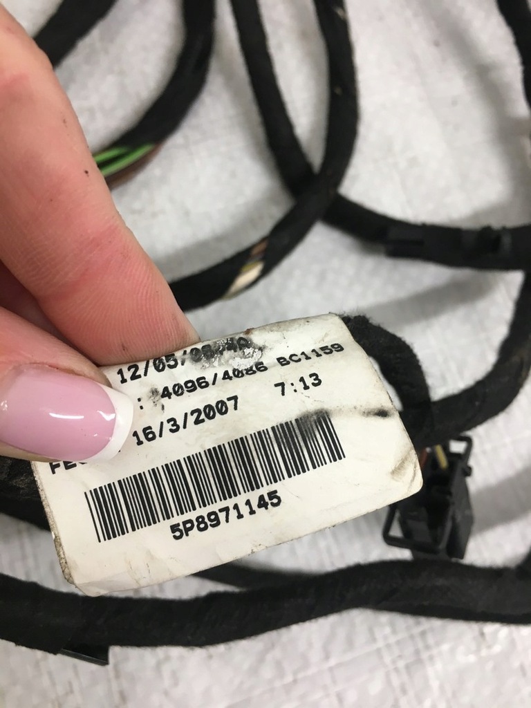 фото №11, Электропроводка жгут крышки seat altea xl kpl. oryg 5p8971147 5p8971145