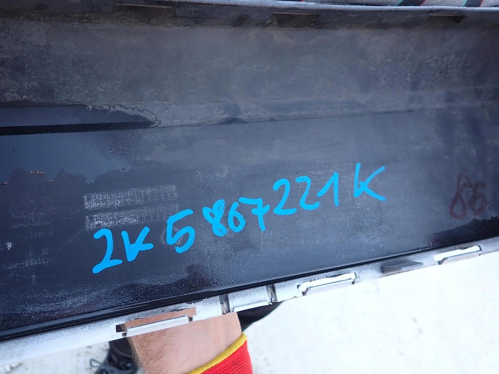 фото №10, Vw caddy iii 2k alltrack lift 15-20 бампер перед