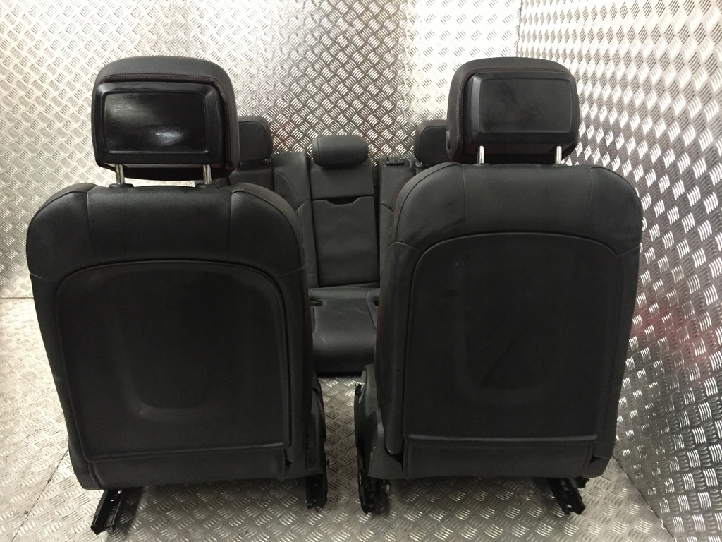 фото №7, Шкіра сидіння обшивки заднє сидіння porsche macan