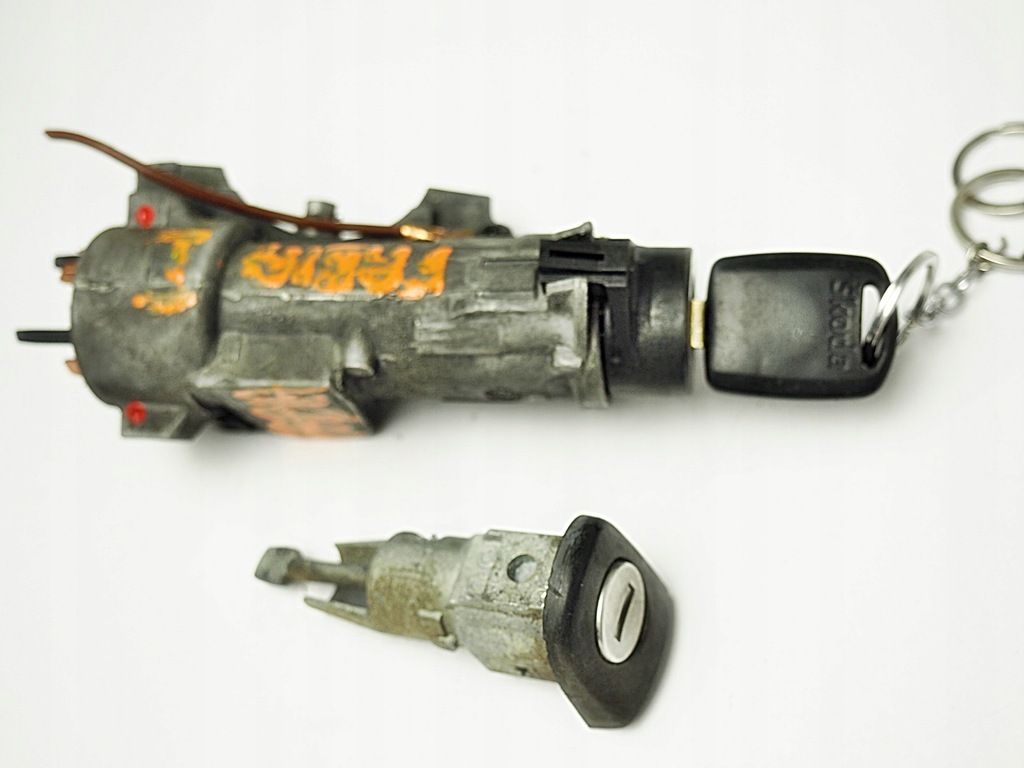 фото №5, Skoda fabia 1 замок запалювання ключ вкладка 4b0905851c оригінал