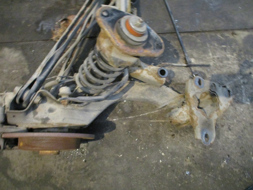 фото №3, Mini cooper r50 задня балка oś підвіска задня