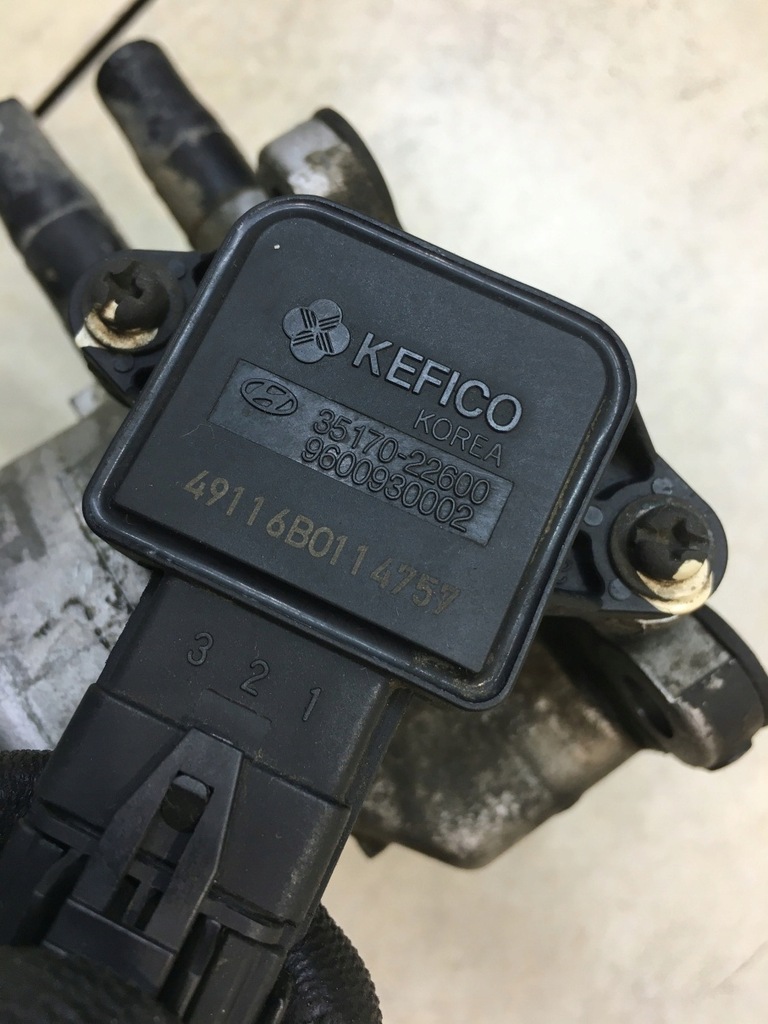 фото №6, Дроссельная заслонка elantra iii 2.0 16v 35100-23701