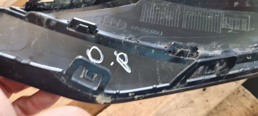 фото №11, S3 8y a3 lift решётка решётка радиатора бампера sline czarna правый перед 8y0807682j