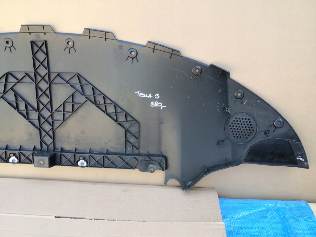 фото №3, Tesla model 3 плита pod бампер передний