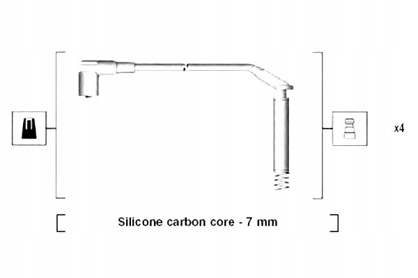 фото №2, Дроти запалювання magneti marelli 1612528 1612651