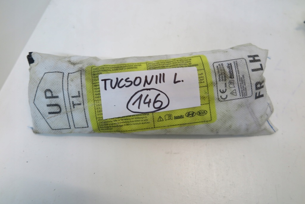 фото №1, Подушка безопасности подушка сиденье левая tucson iii