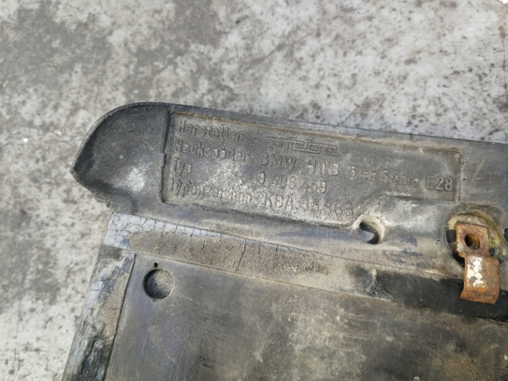 Спойлер задній кришки zender bmw e28 Київ