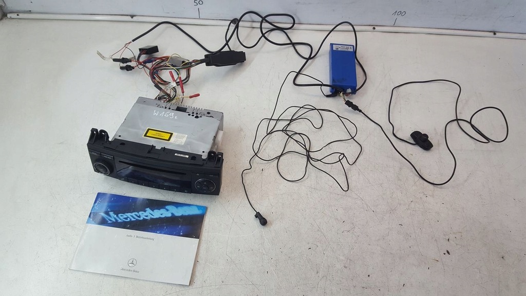 фото №1, Радио mercedes w169