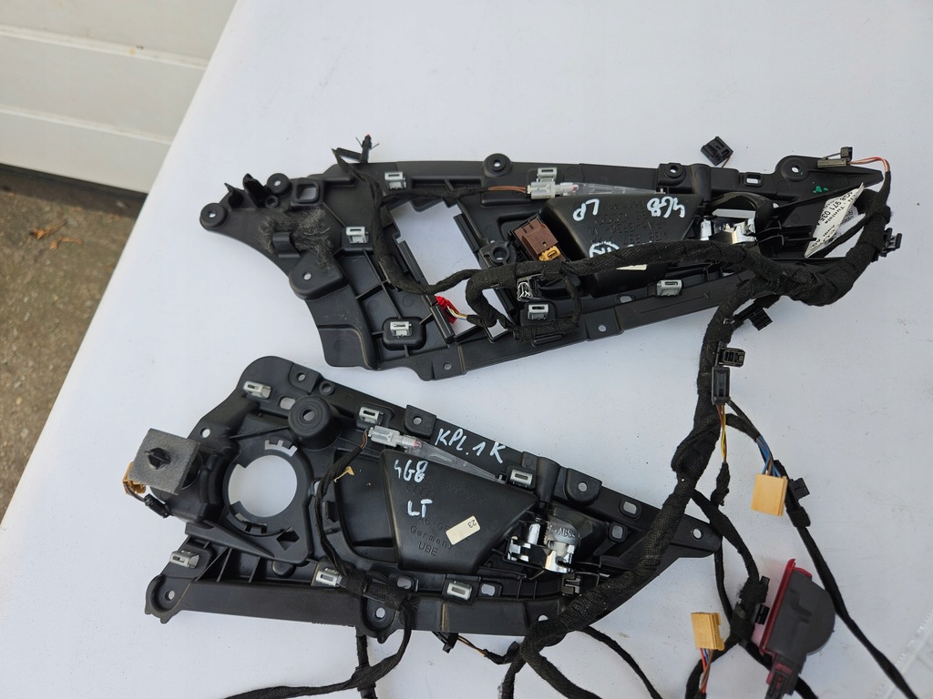 фото №12, Ручка внутреннее подсвечиваемые накладки дверь ambiente audi a7 c7 4g