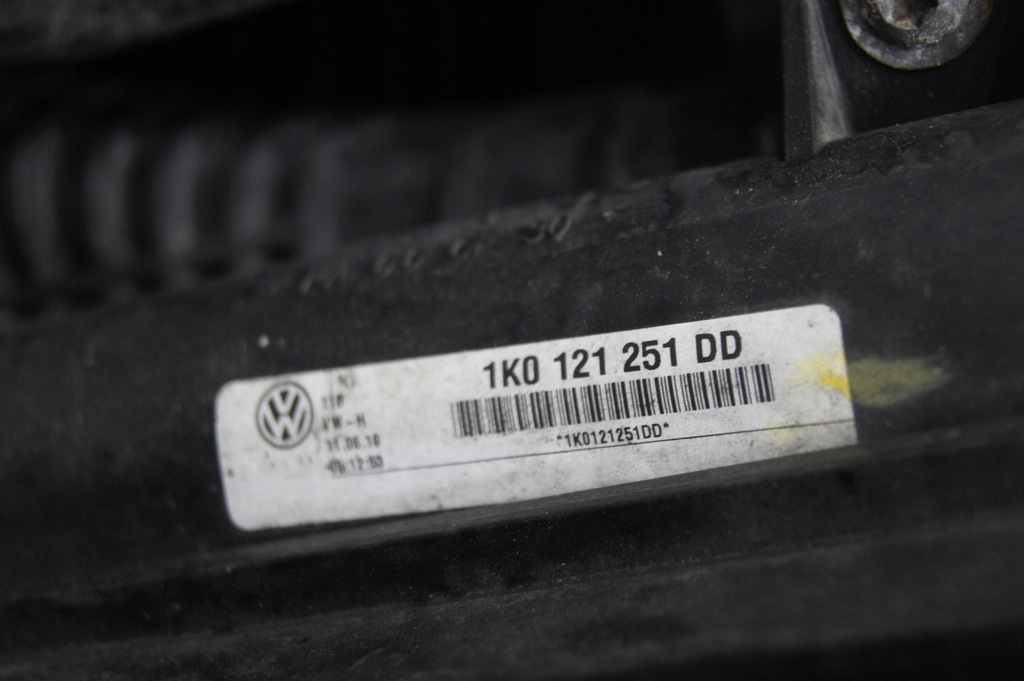 фото №11, Octavia ii lift 1.6 tdi pas передній підсилювач радіатор