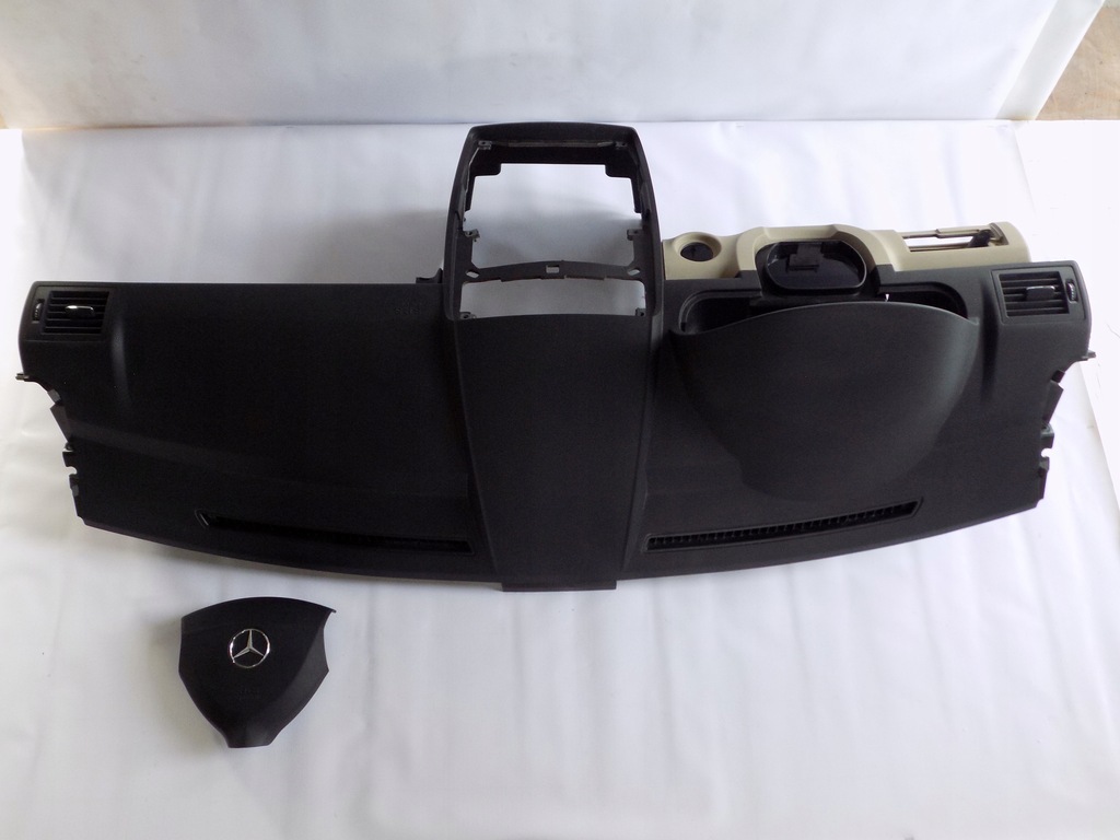 фото №7, Mercedes w169 приборная панель приборная консоль приборная панель war