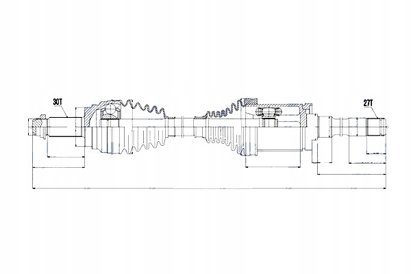Привідний вал привідна bmw x5 e70 06- x6 e71 08- права nty Доставка