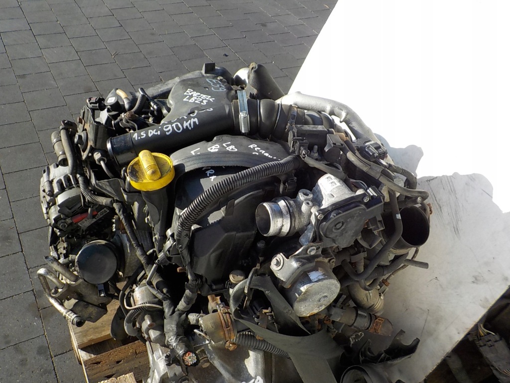 фото №12, Renault captur 15r 1.5 dci 90km двигатель k9k608 kompletny