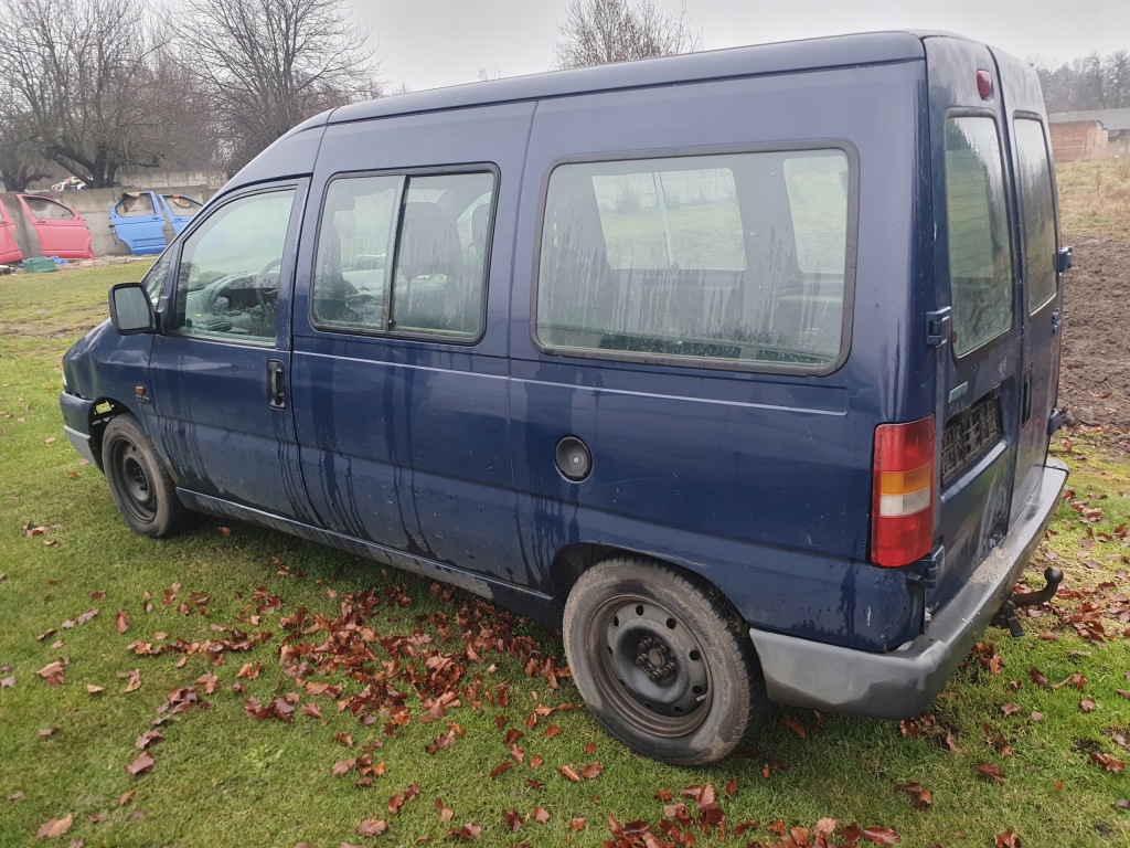 Двері праве задні задній fiat scudo 98 jtd foto цілий zero іржа do лак Зі Шроту