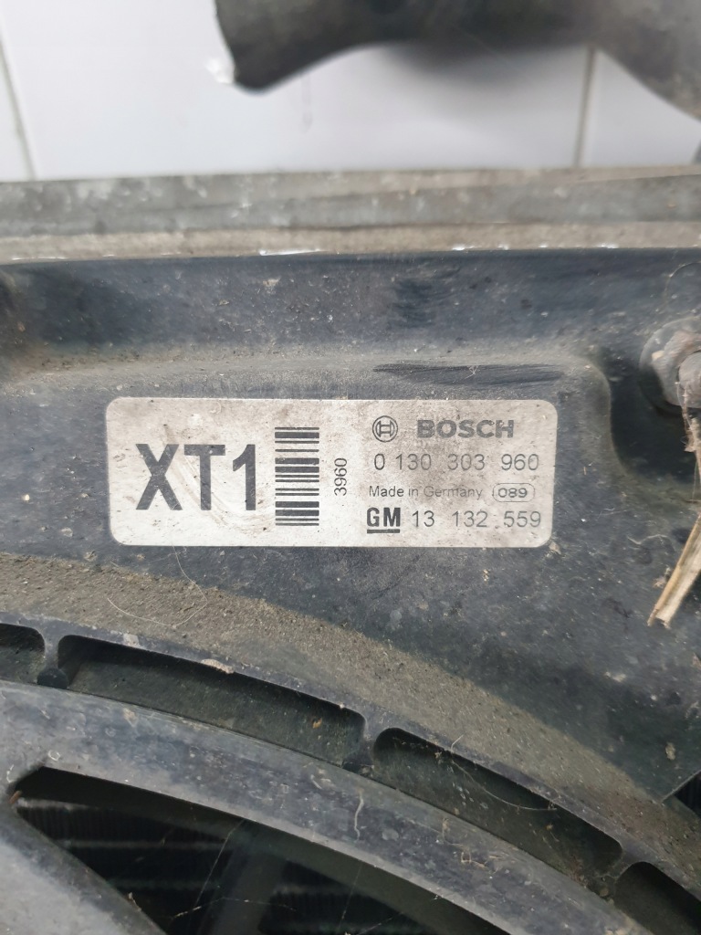 фото №3, Pas передній радіатор opel zafira b 1.9 cdti