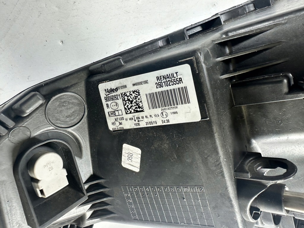Megane iv renault фара правий ліва лінза led 260603157r 260102555r Доставка