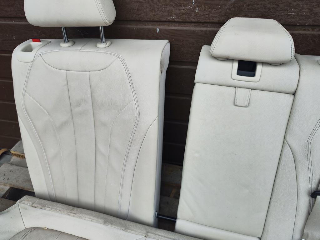 фото №7, Заднє сидіння світла шкіра bmw x5 f15