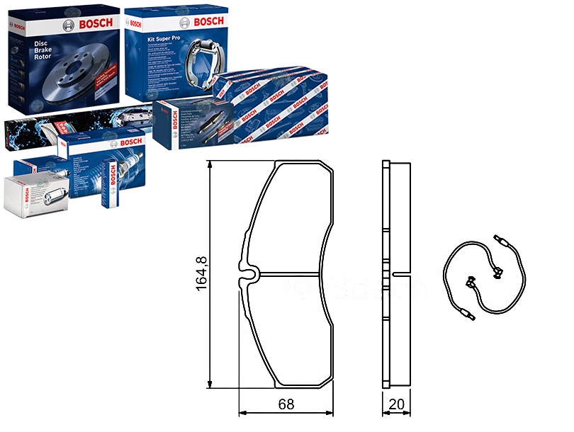 фото №1, Тормозные колодки тормозные rvi mascott renault mascott 2.8d/